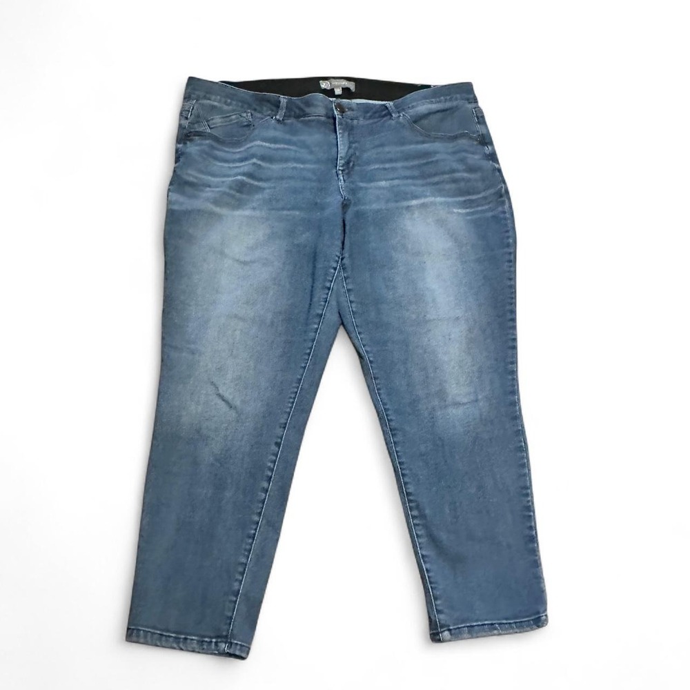 Wit & Wisdom Women's size 22W Cropped Skinny Jeans